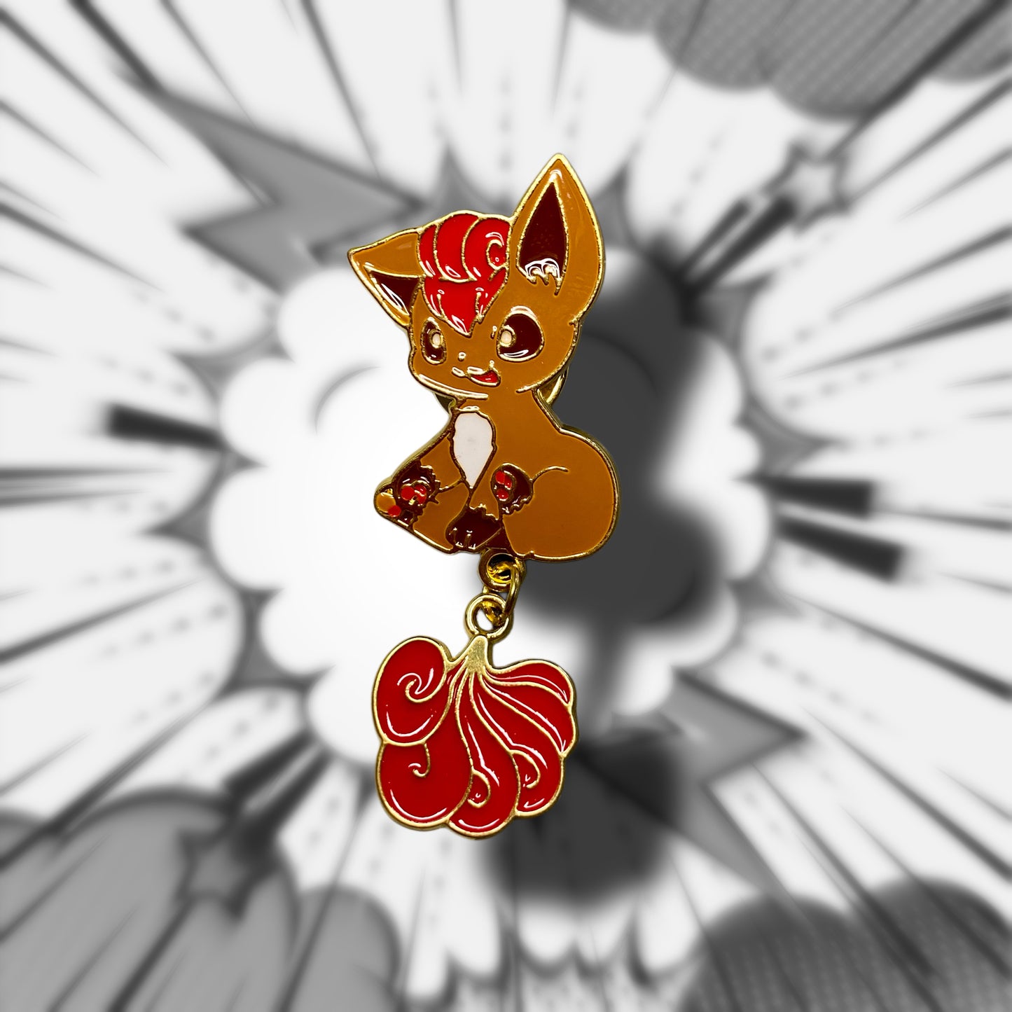 Pokemon Motion Enamel Pins