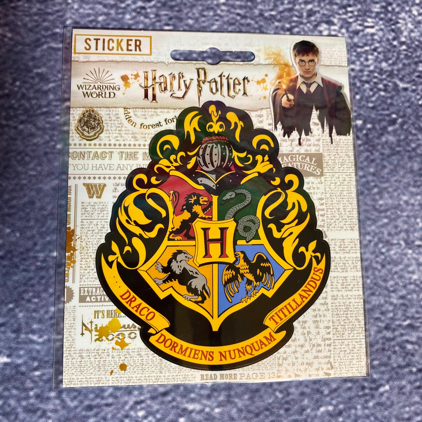 Harry Potter Hogwarts Crest Sticker