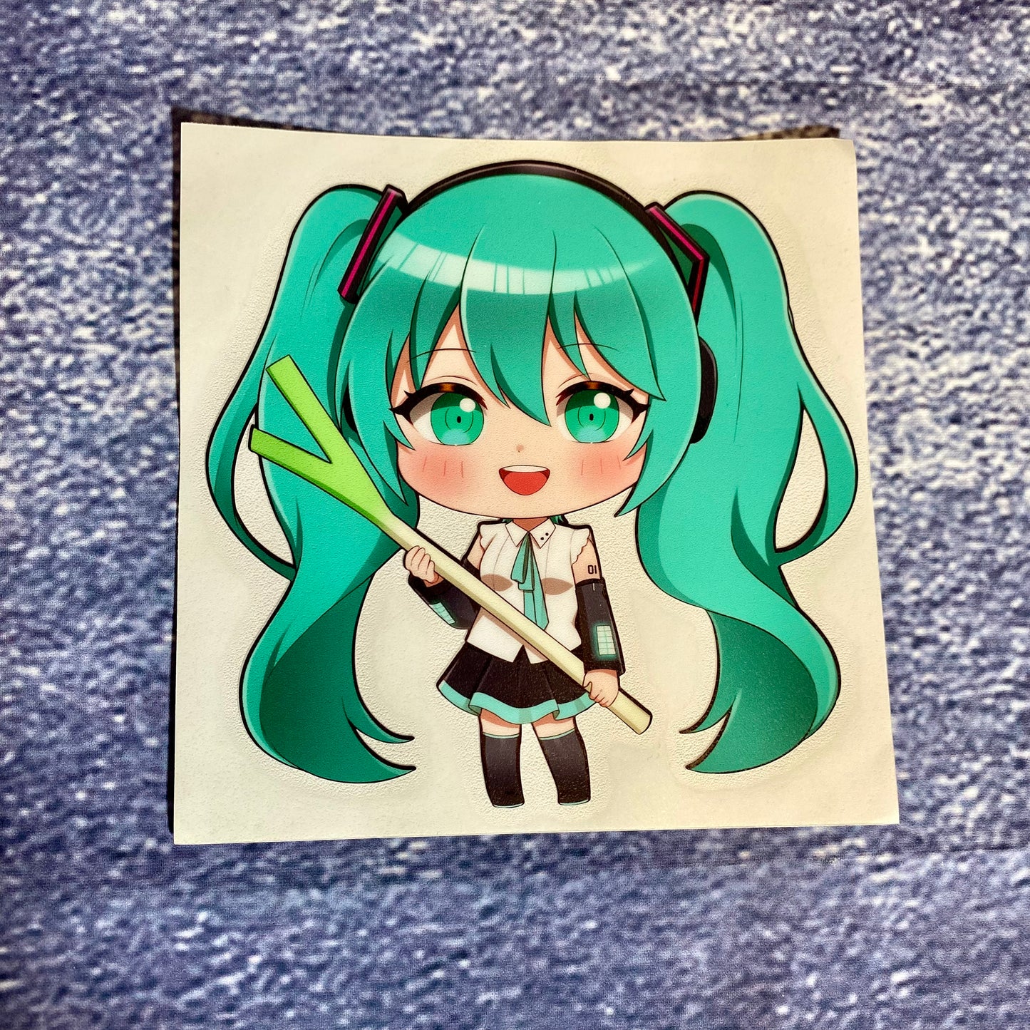 Hatsune Miku UV Decal Sticker
