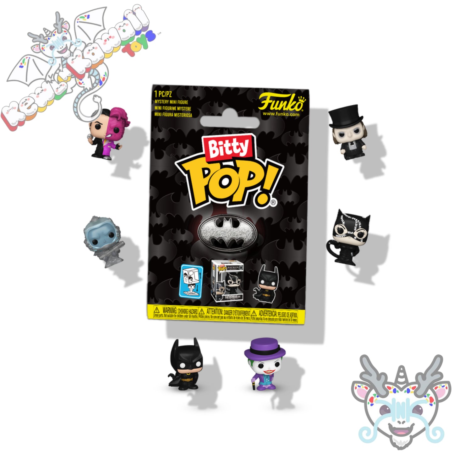 Batman 85th Anniversary Blind Bag Funko Bitty Pop! Figures
