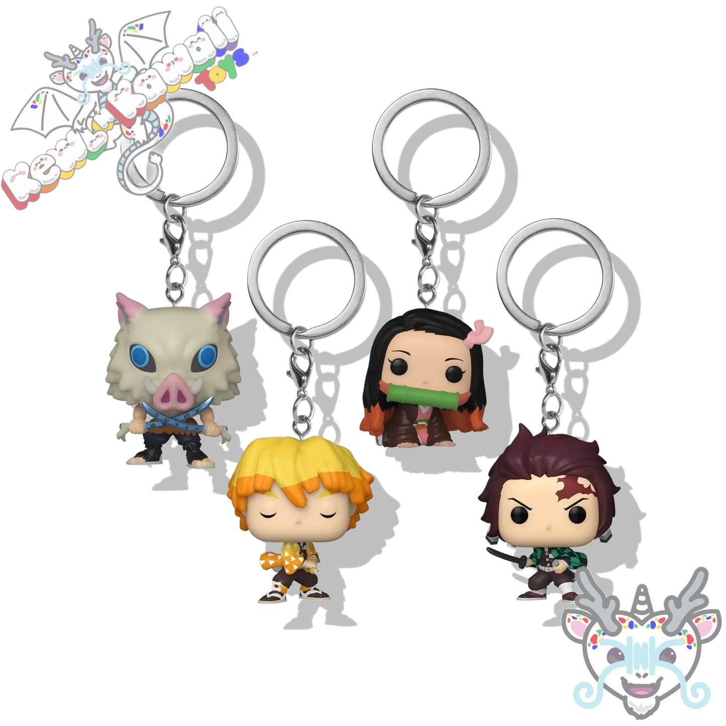 Demon Slayer Pocket Keychain Funko Pop