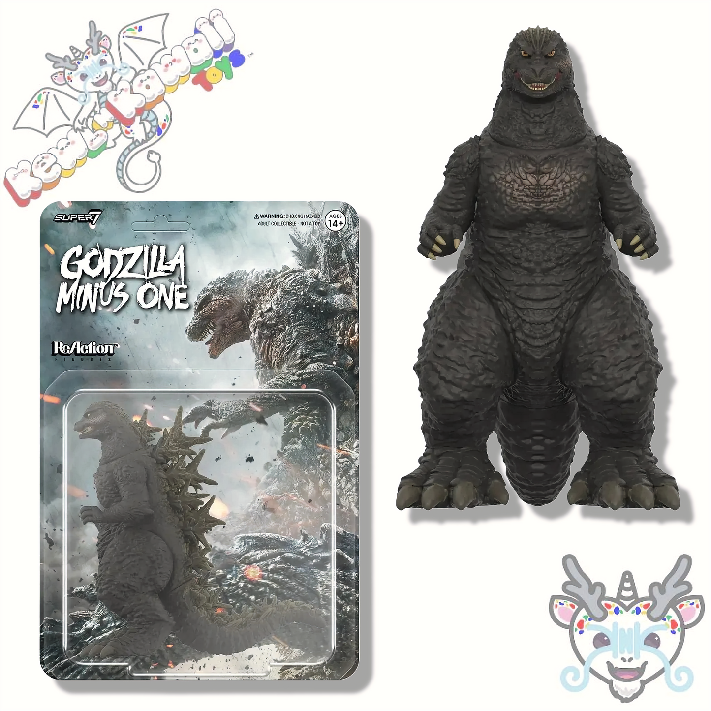 Godzilla 4" Action Figures