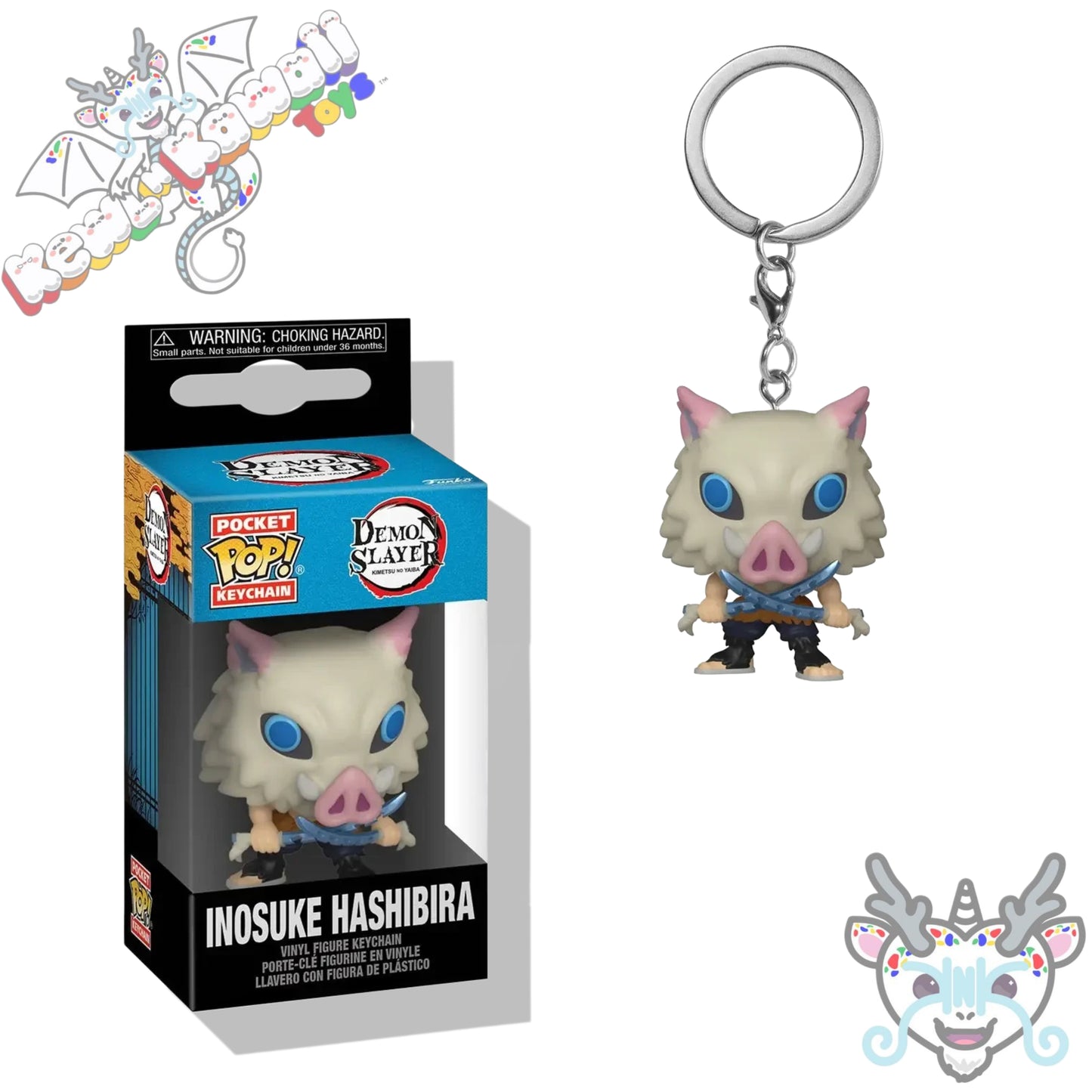 Demon Slayer Pocket Keychain Funko Pop