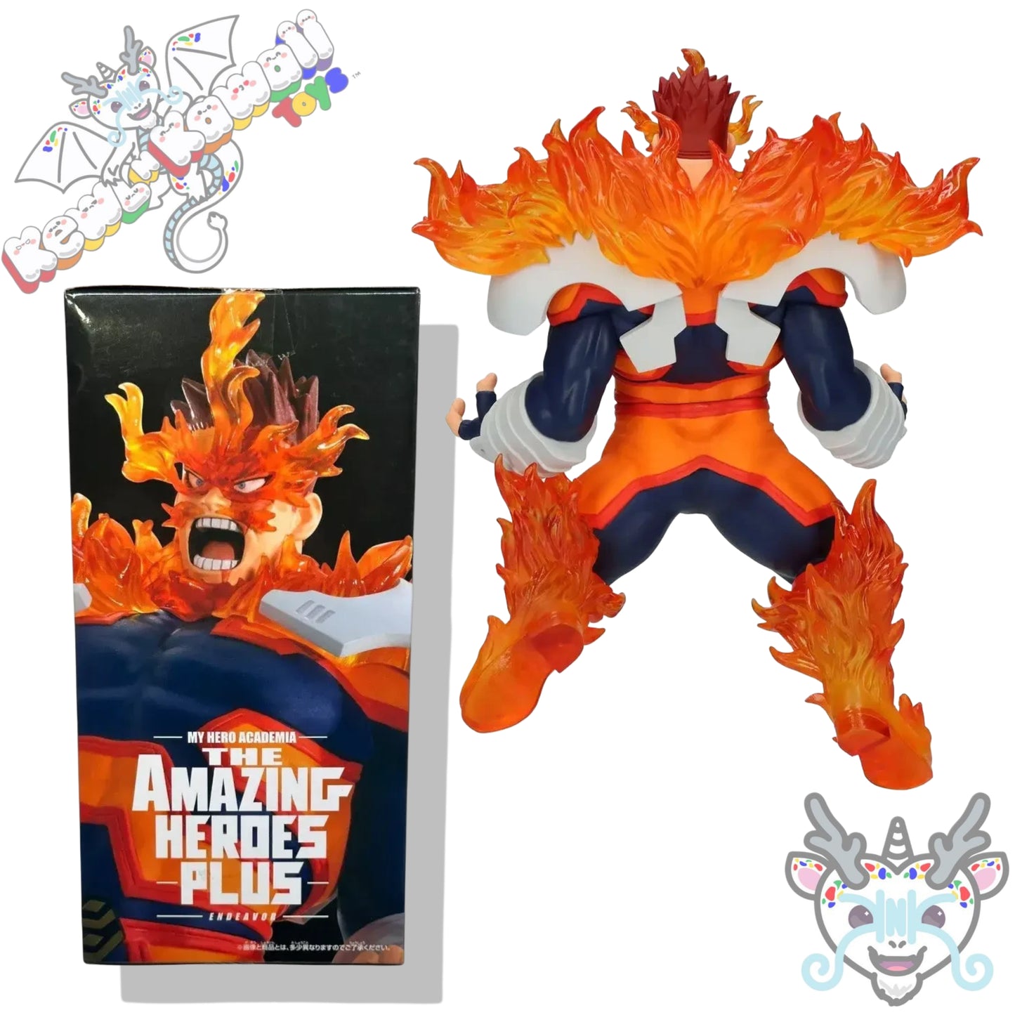 My Hero Academia The Amazing Heroes Plus Endeavor Figure