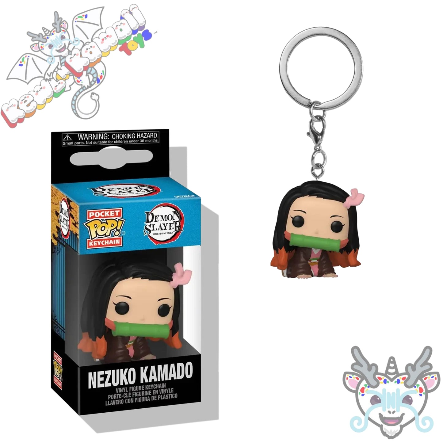 Demon Slayer Pocket Keychain Funko Pop