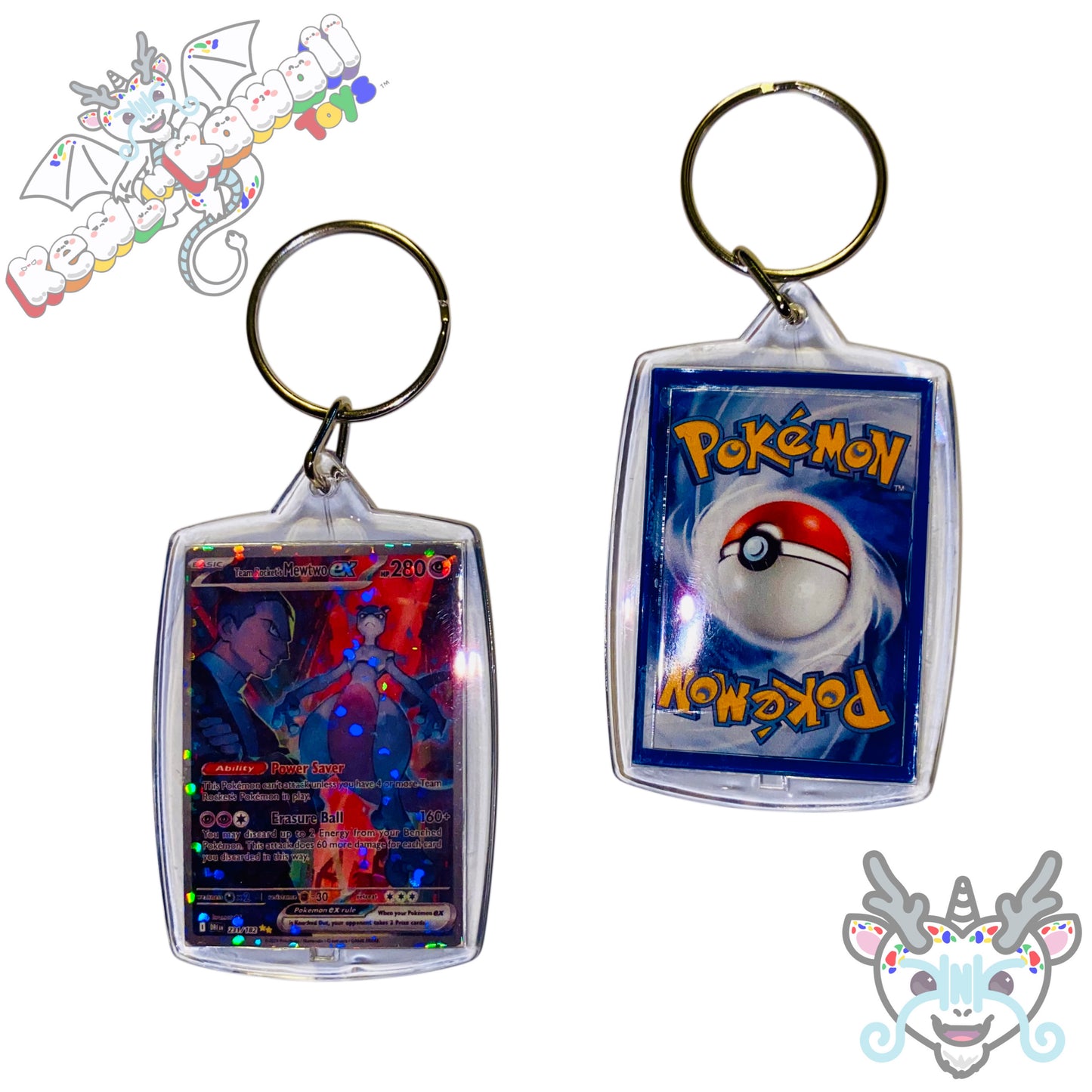 Pokemon TCG Keychains