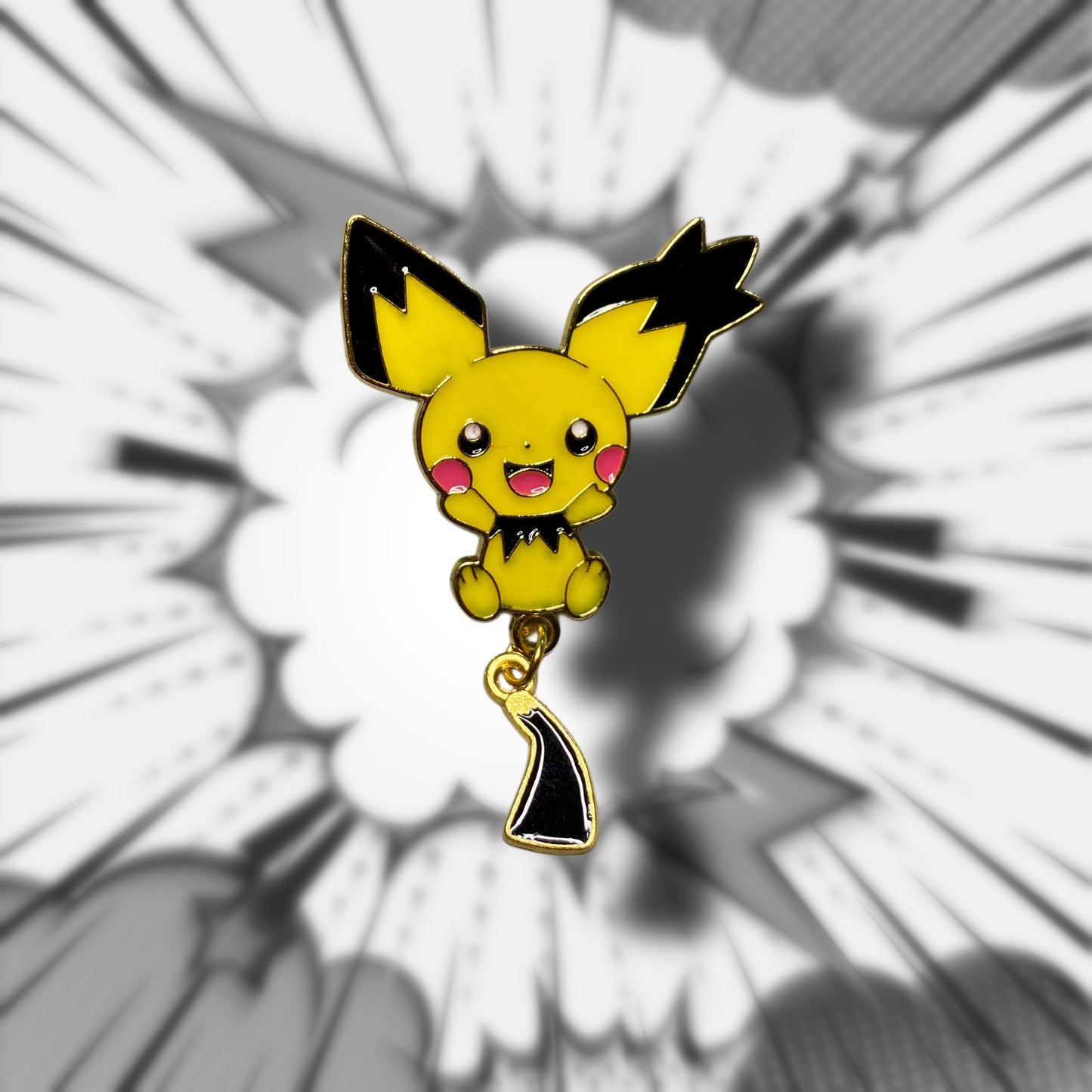 Pokemon Motion Enamel Pins