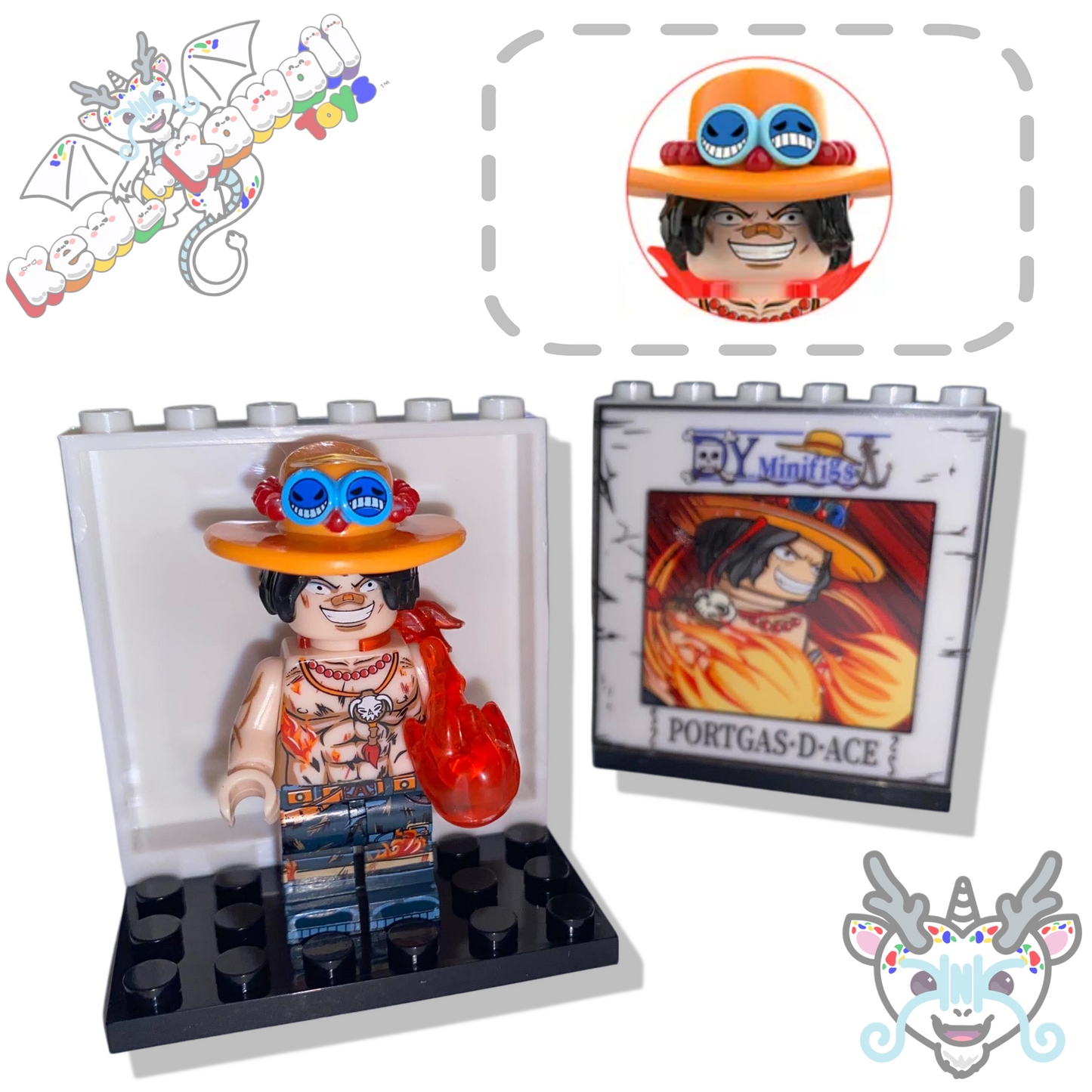 One Piece Lego Compatible Brick Figures