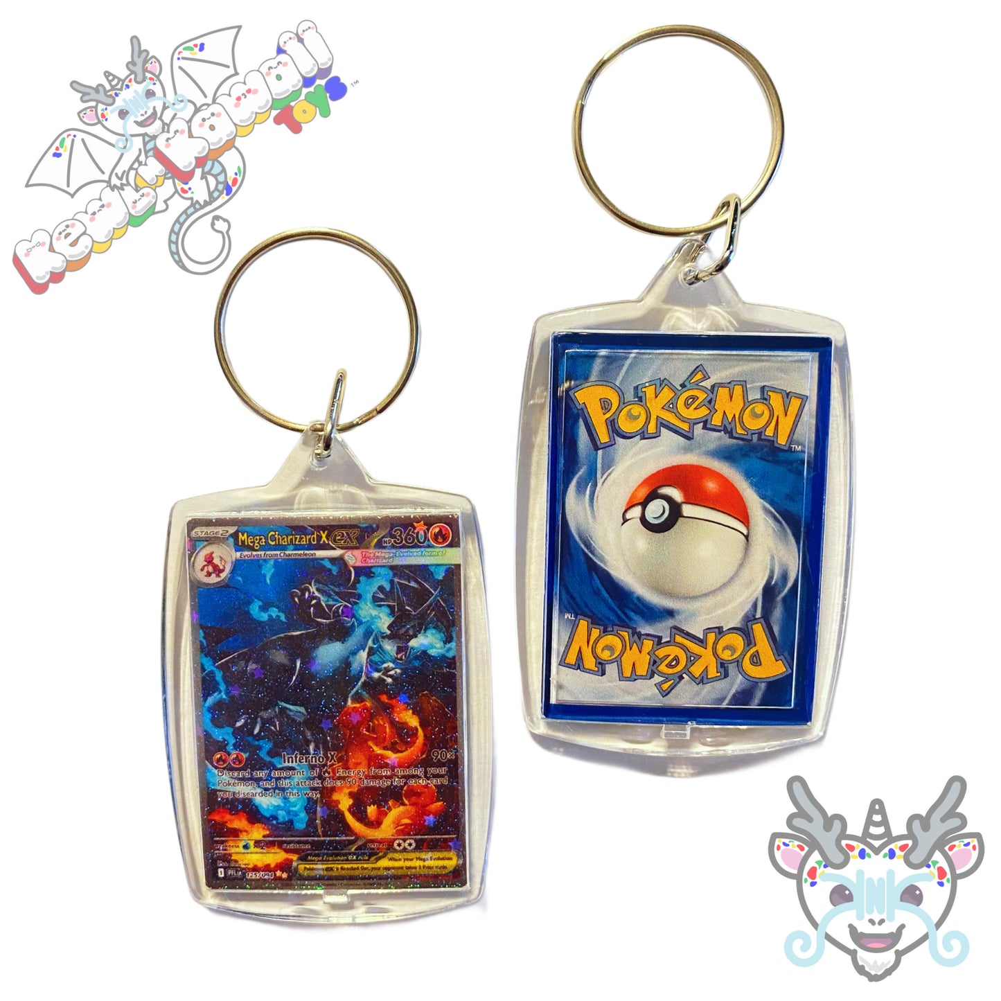 Pokemon TCG Keychains