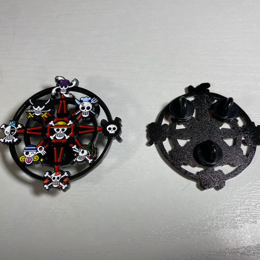 One Piece Enamel Pins
