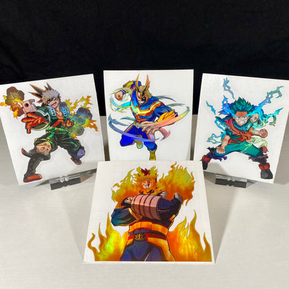 My Hero Academia UV Decal Stickers