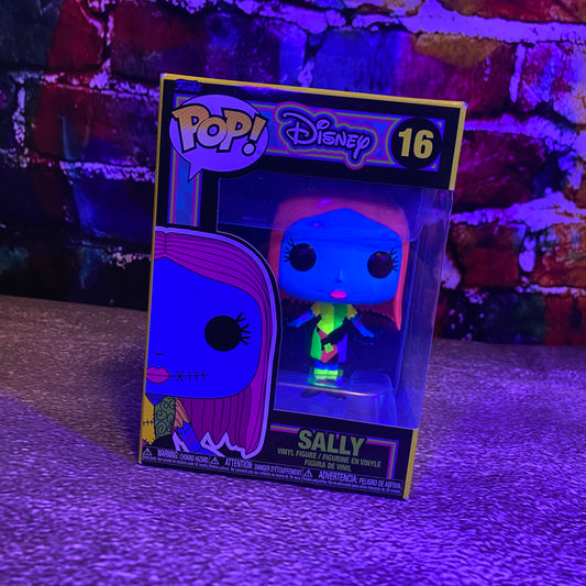 Nightmare Before Christmas Funko Pop! Sally 16 (Blacklight)