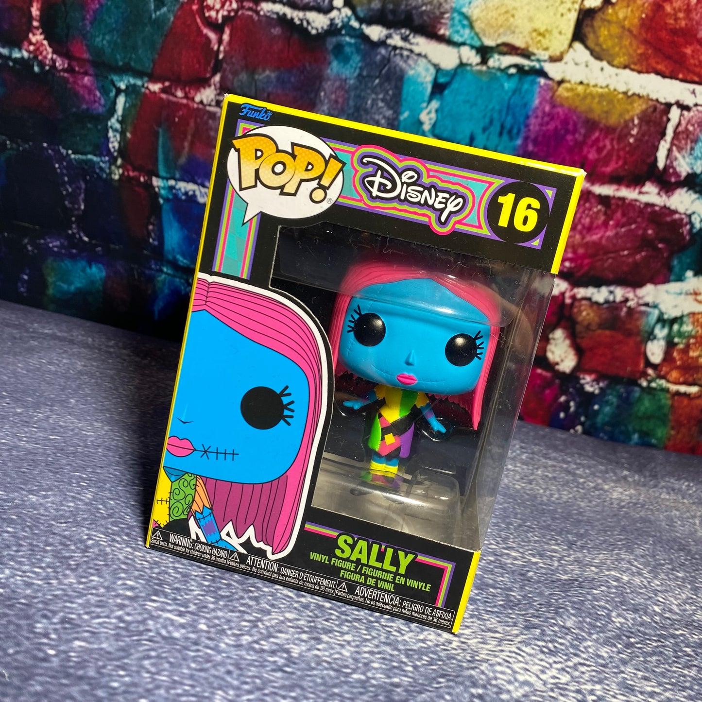 Nightmare Before Christmas Funko Pop! Sally 16 (Blacklight)