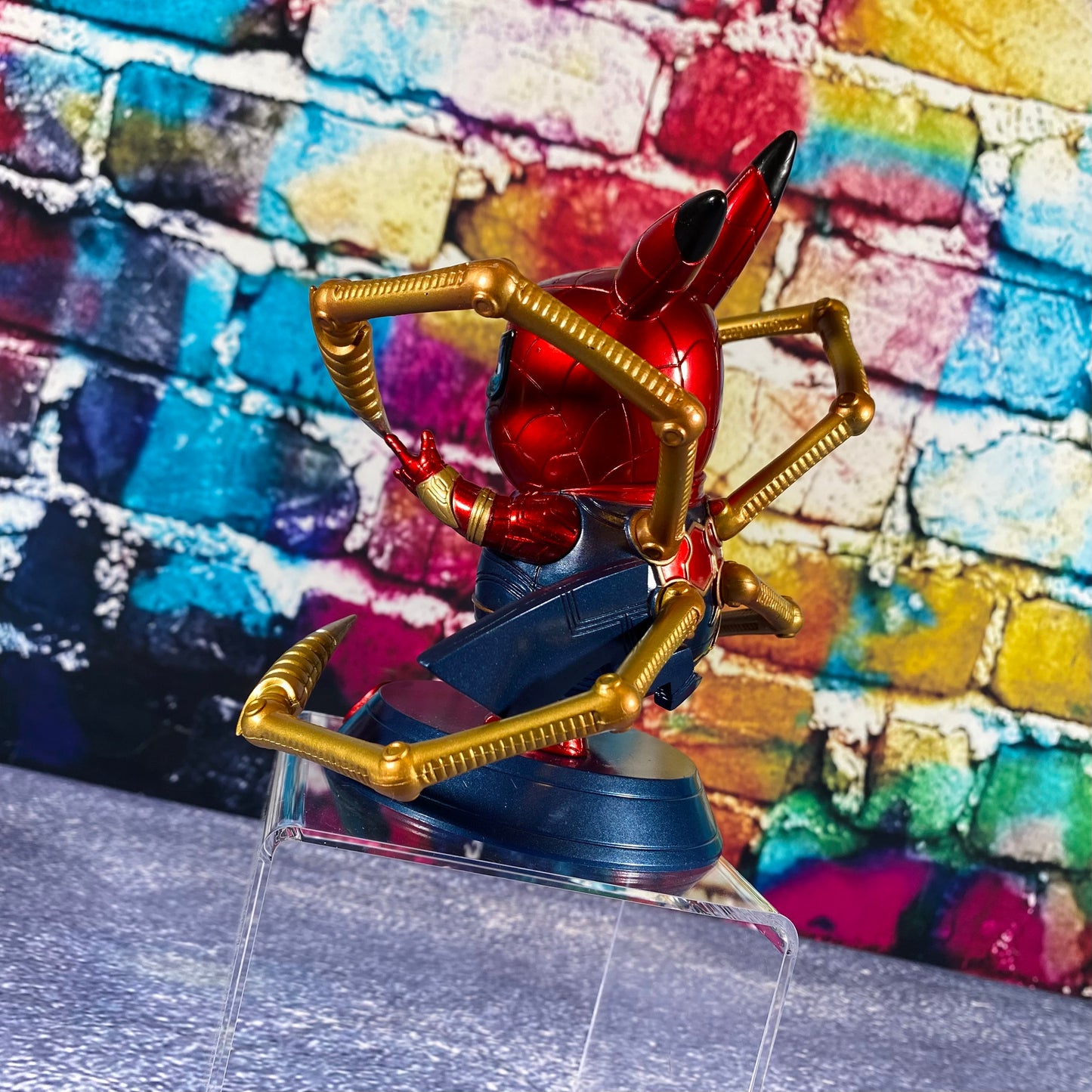 Pikachu Costume Iron Spider Figure