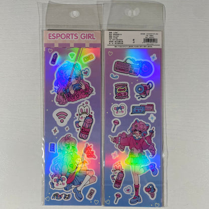 Anime Girl Sticker Sheets (Small)