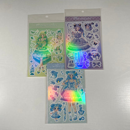 Anime Fantasy Sticker Sheets
