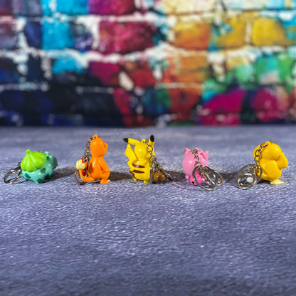 Pokemon Figure Keychains