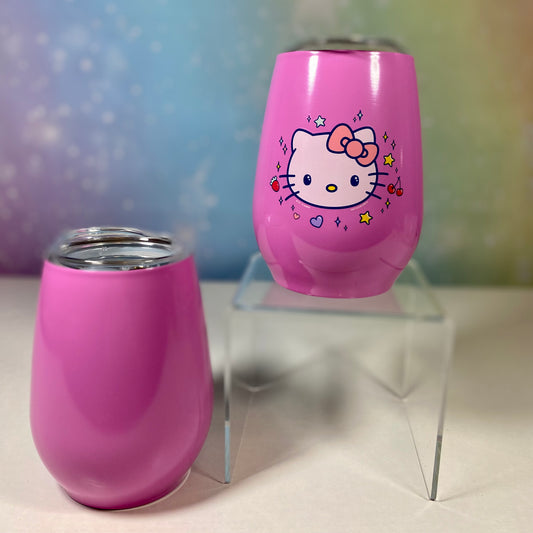 Sanrio Hello Kitty Sanrio Wine Tumbler 12 oz