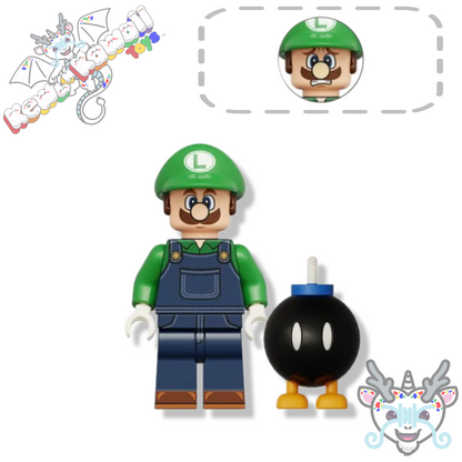 Super Mario Lego Compatible Brick Figure