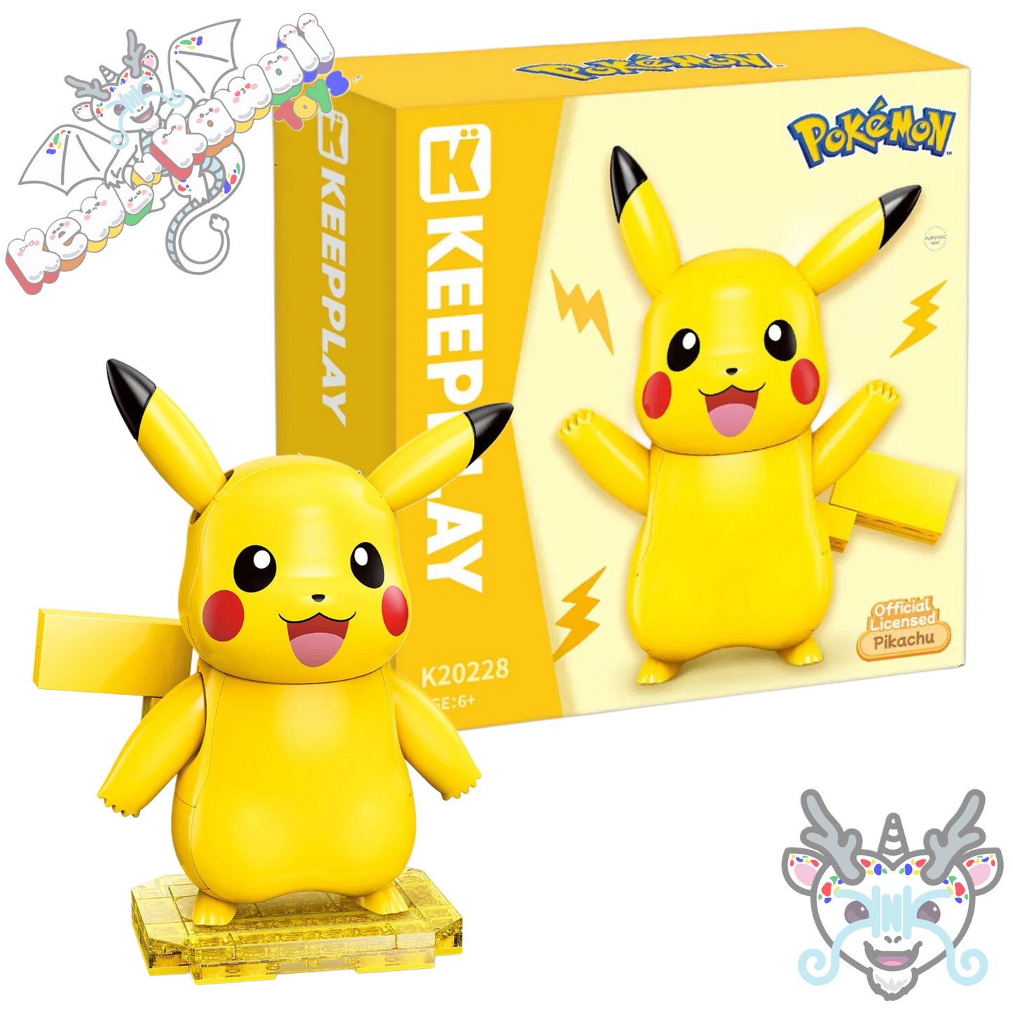 Pokemon Keepley Lego Compatible Building Block Figure Sets