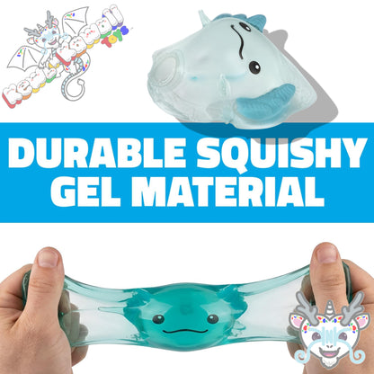 Squishy Axolotl Splat Ball Fidget