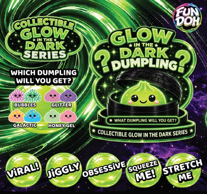 Glow-In-the Dark Dumpling Mystery Squishy