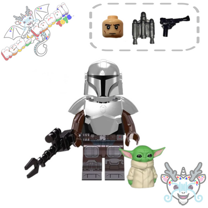 Star Wars Lego Compatible Brick Figures