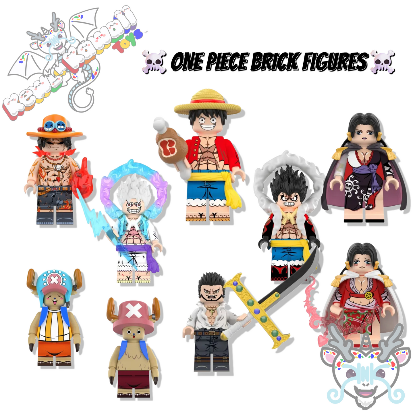 One Piece Lego Compatible Brick Figures