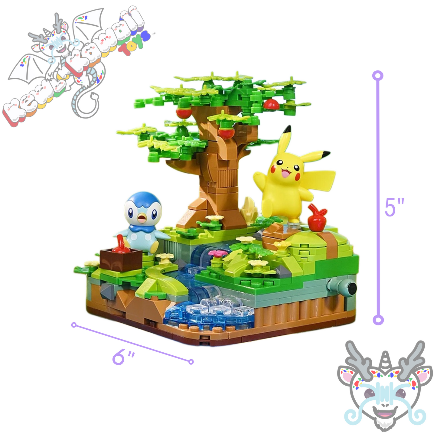 Pokemon Keepley Lego Compatible Building Block Play Sets
