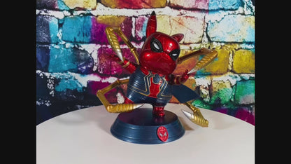 Pikachu Costume Iron Spider Figure