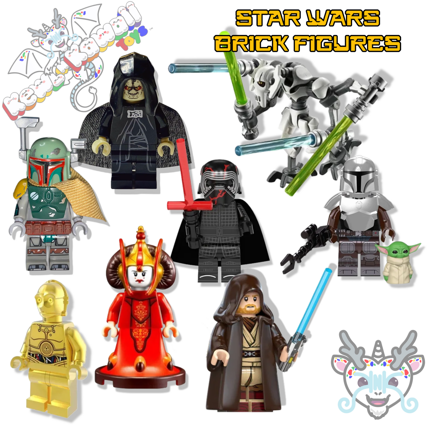 Star Wars Lego Compatible Brick Figures