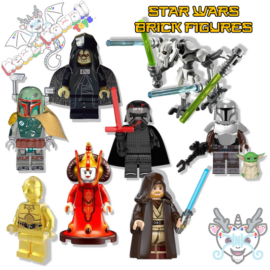 Star Wars Lego Compatible Brick Figures