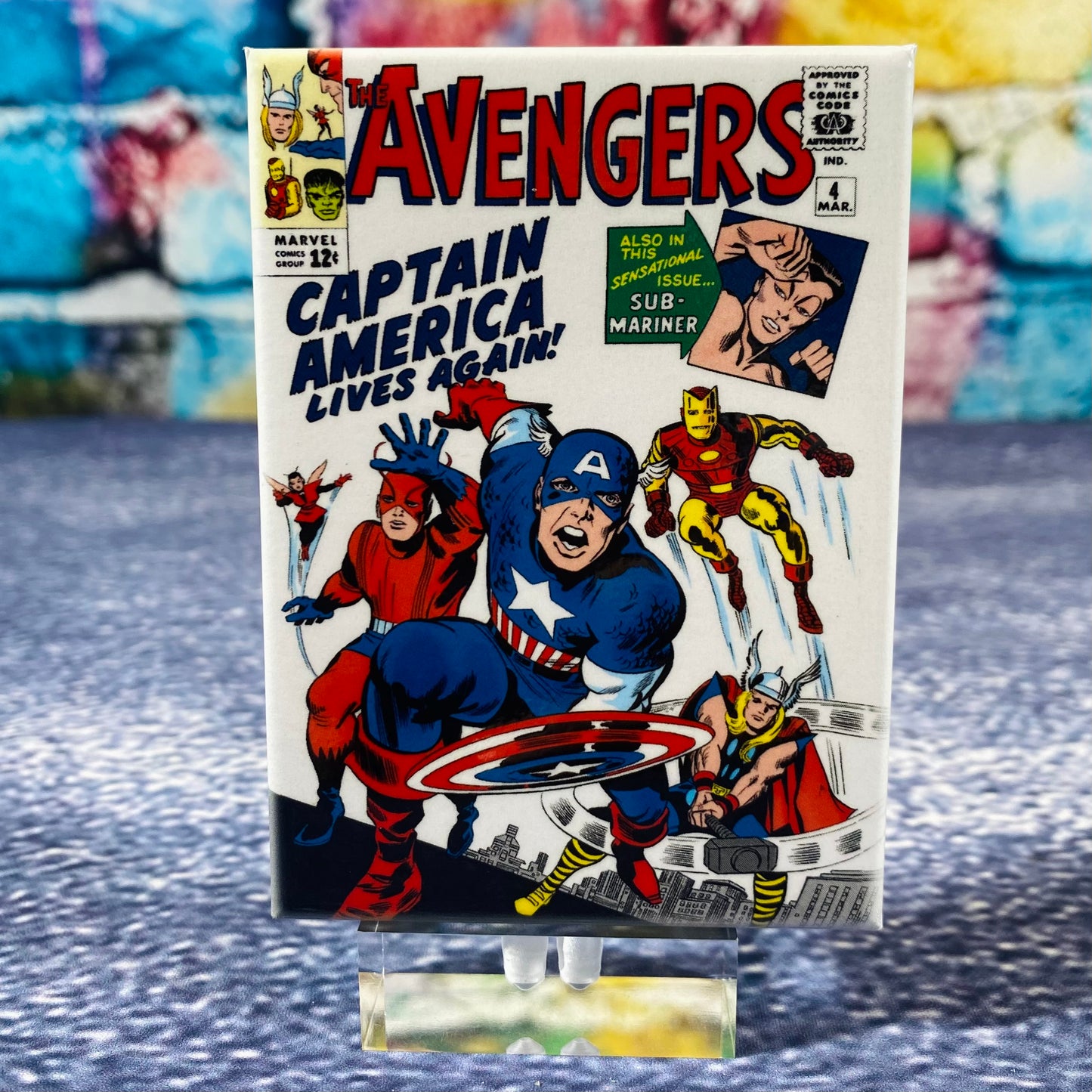 Marvel Comic Book Art Magnets