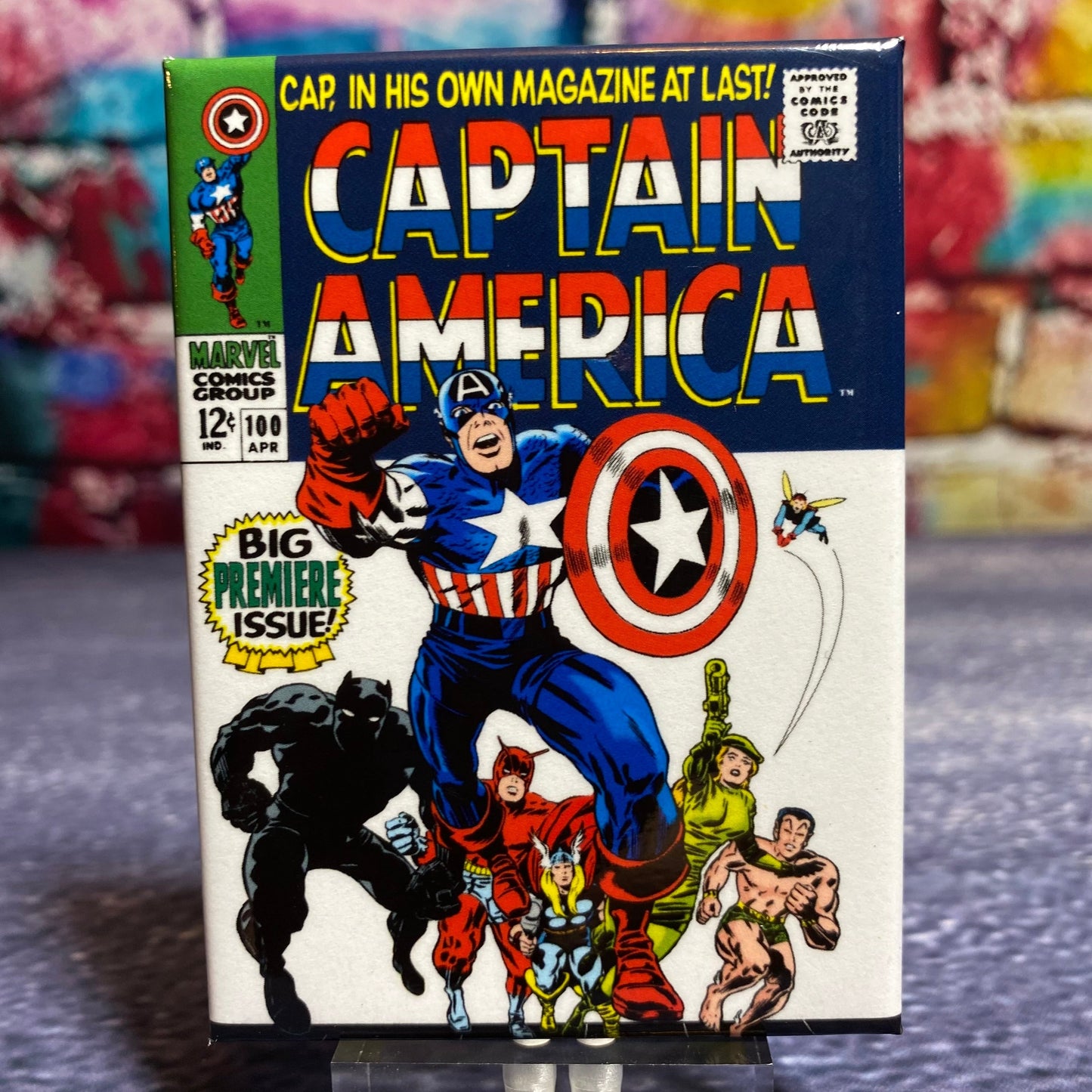 Marvel Comic Book Art Magnets