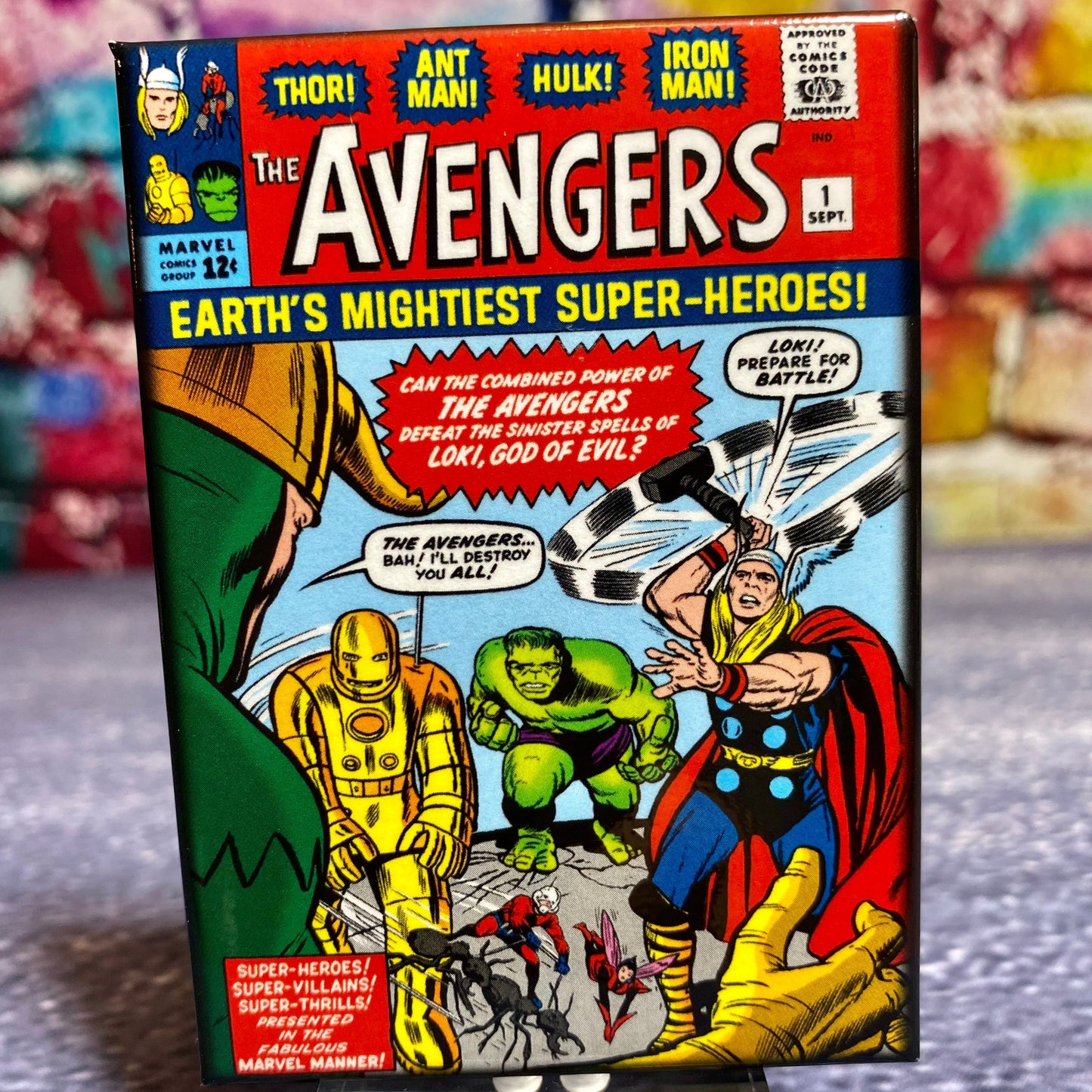 Marvel Comic Book Art Magnets
