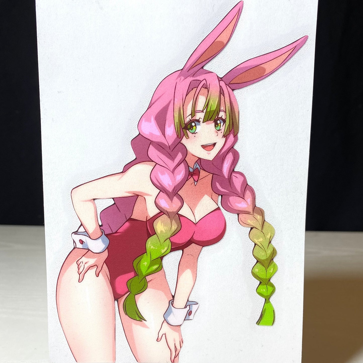 Bunny Outfit Anime Girls UV Decal Stickers