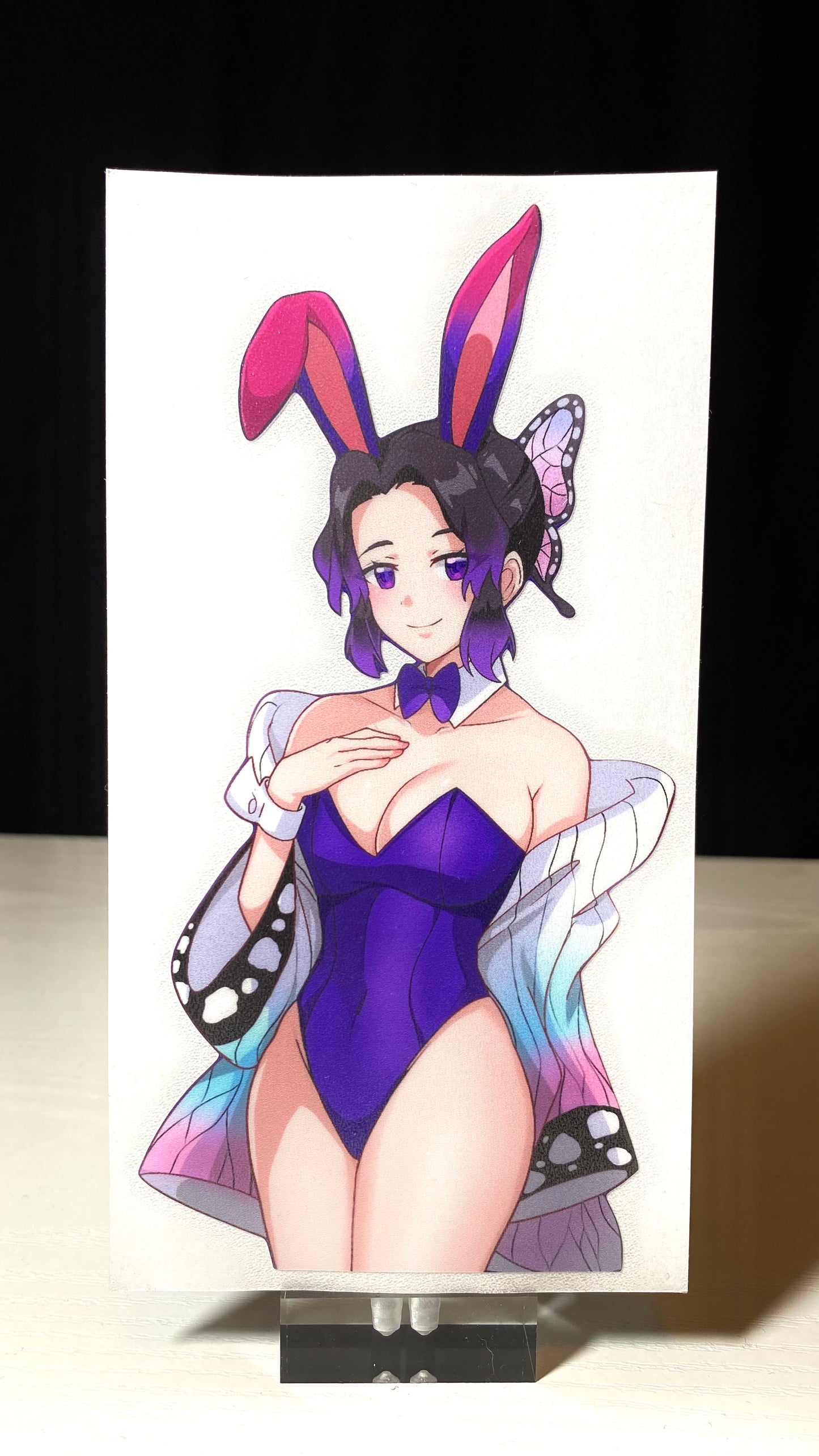 Bunny Outfit Anime Girls UV Decal Stickers